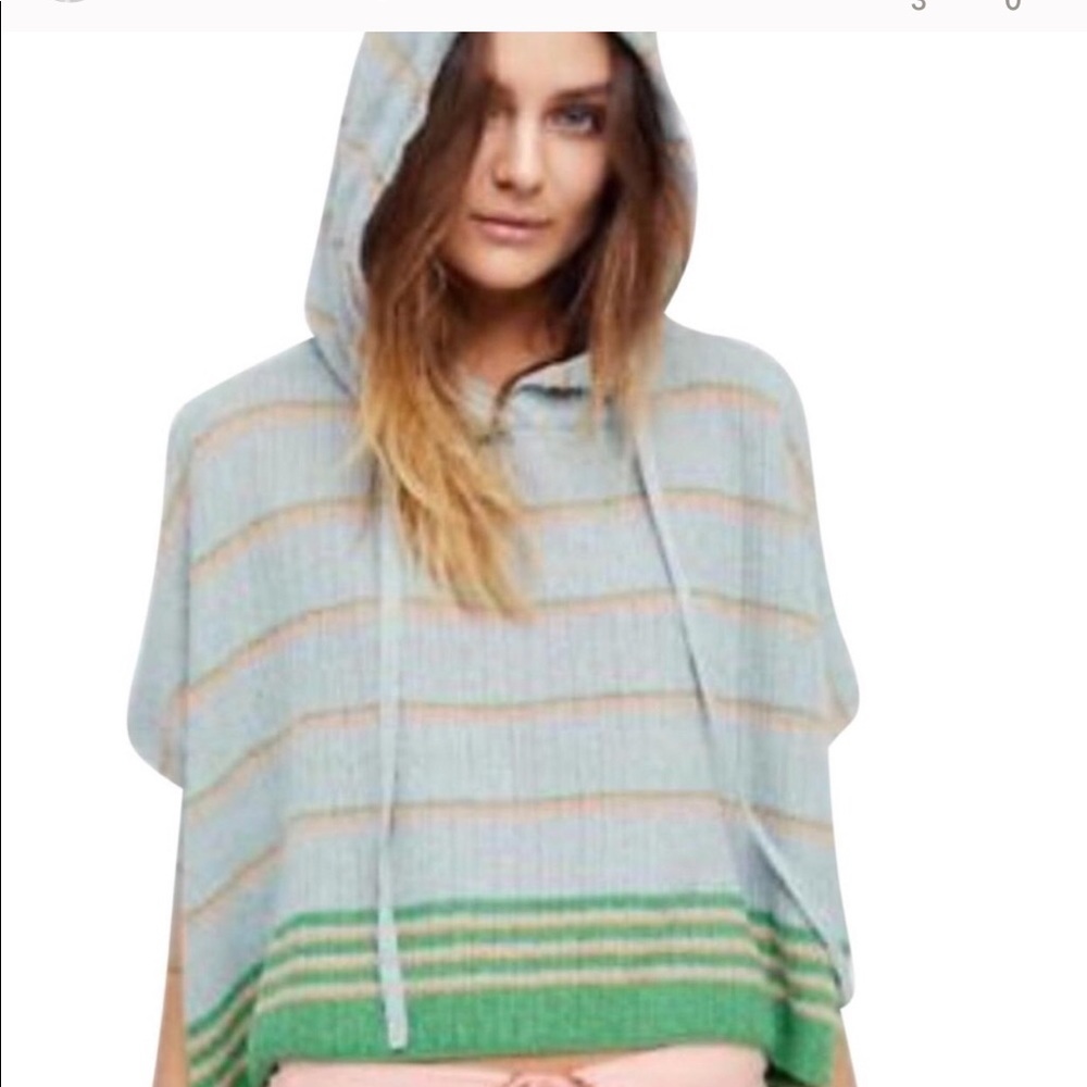 Free People Shimmer & Sheen Hoodie Sweater